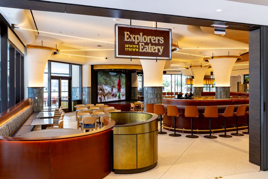 Explorers Eatery at the National Geographic Museum of Exploration