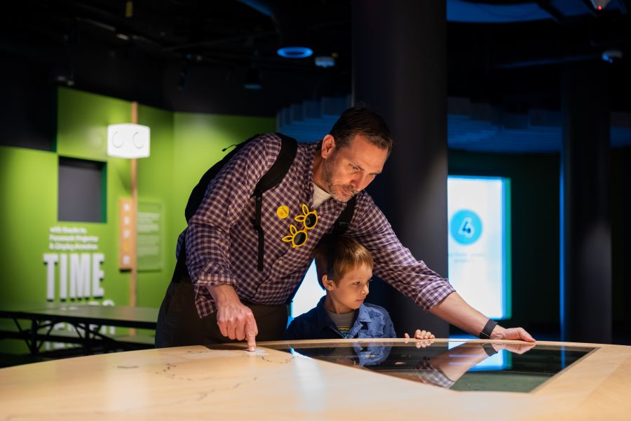 Learning Launch Pad at the National Geographic Museum of Exploration