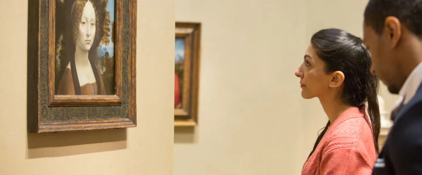 Leonardo da Vinci’s Ginevra de’ Benci